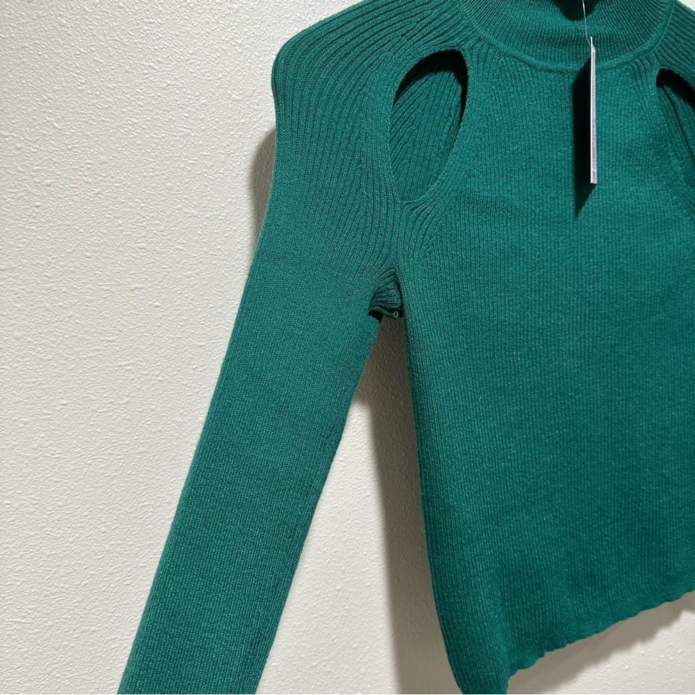 **NWT** Wild Fable Cut-Out Ribbed Sweater - Picture 5 of 9